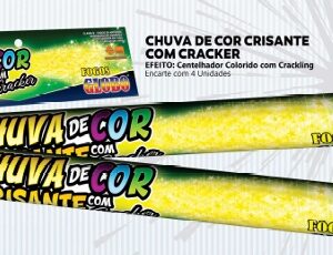 CHUVA DE COR CRISANTE C/CRACKER-FOGOS GLOBO CÓD.103