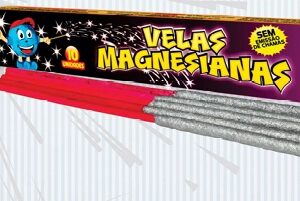 VELAS MAGNESIANA - FOGOS GLOBO CÓD.28