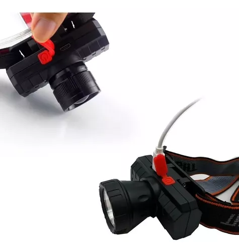 LANTERNA DE CABEÇA LED MULTIFUNCIONAL 2 EM 1 - LUATEK - Imagem 2