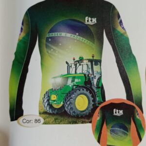 CAMISETAS EM POLIÉSTER C/ELASTANO FPS +50 - FISHTEX