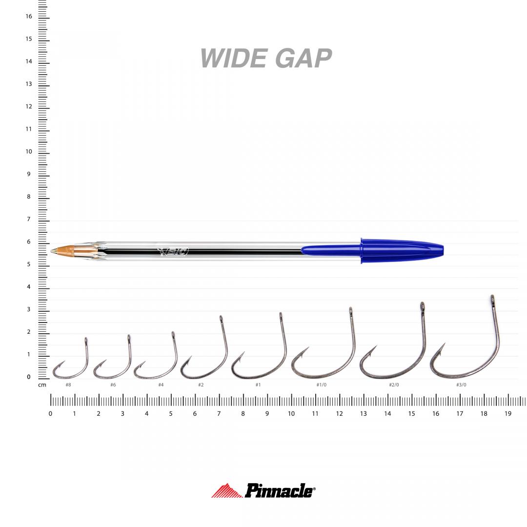 ANZOL PINNACLE WIDE GAP - KH-11010 - PINNACLE MARURI - Imagem 4