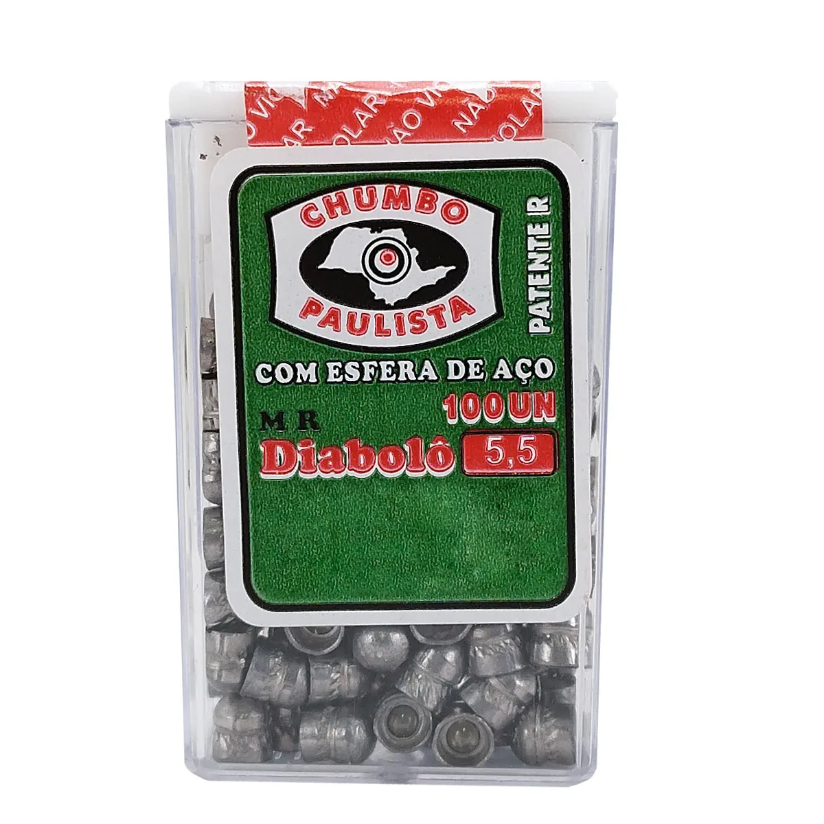 CHUMBINHO PAULISTA DIAB. 5,5 C/ESFERA 100UN - PAULISTA CÓD.983