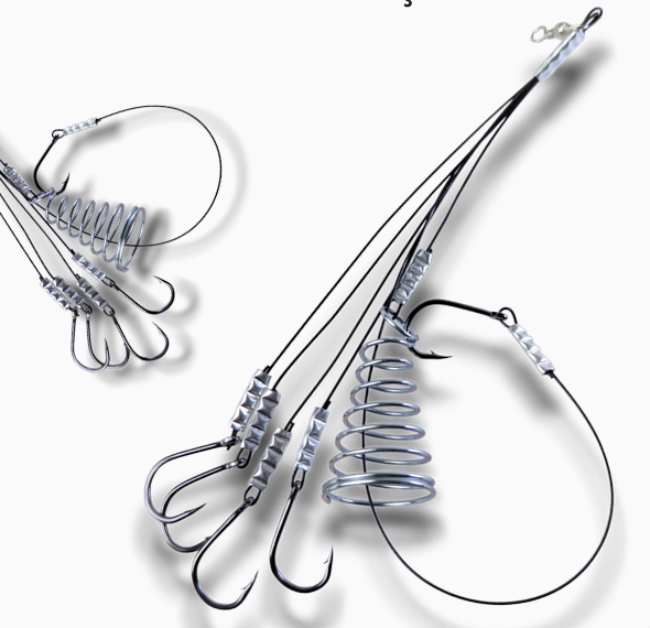 ANZOL CHUVEIRINHO ACO 5 ANZÓIS