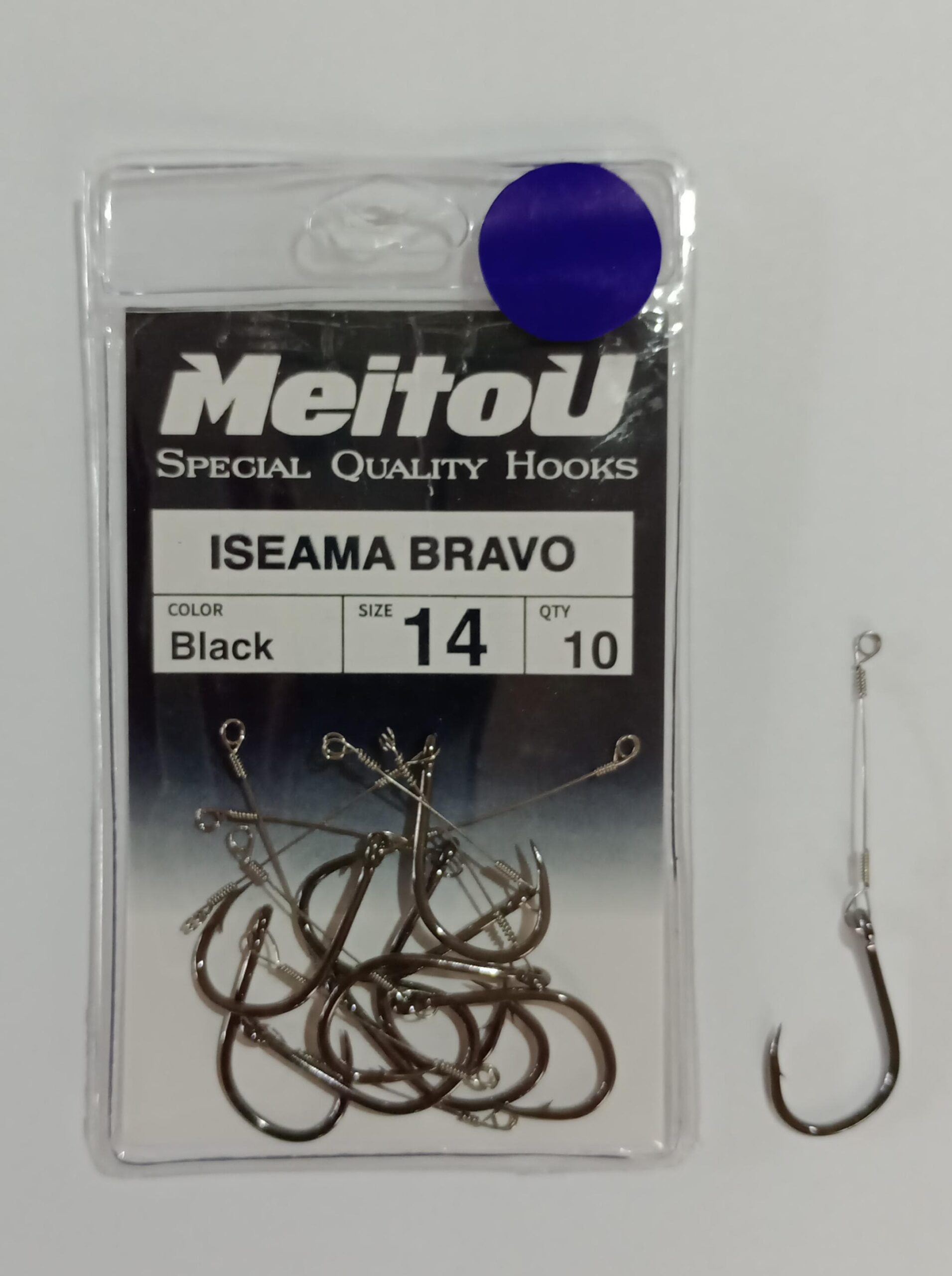 ANZOL MEITOU ISEAMA BRAVO ENCASTOADO - MEITOU