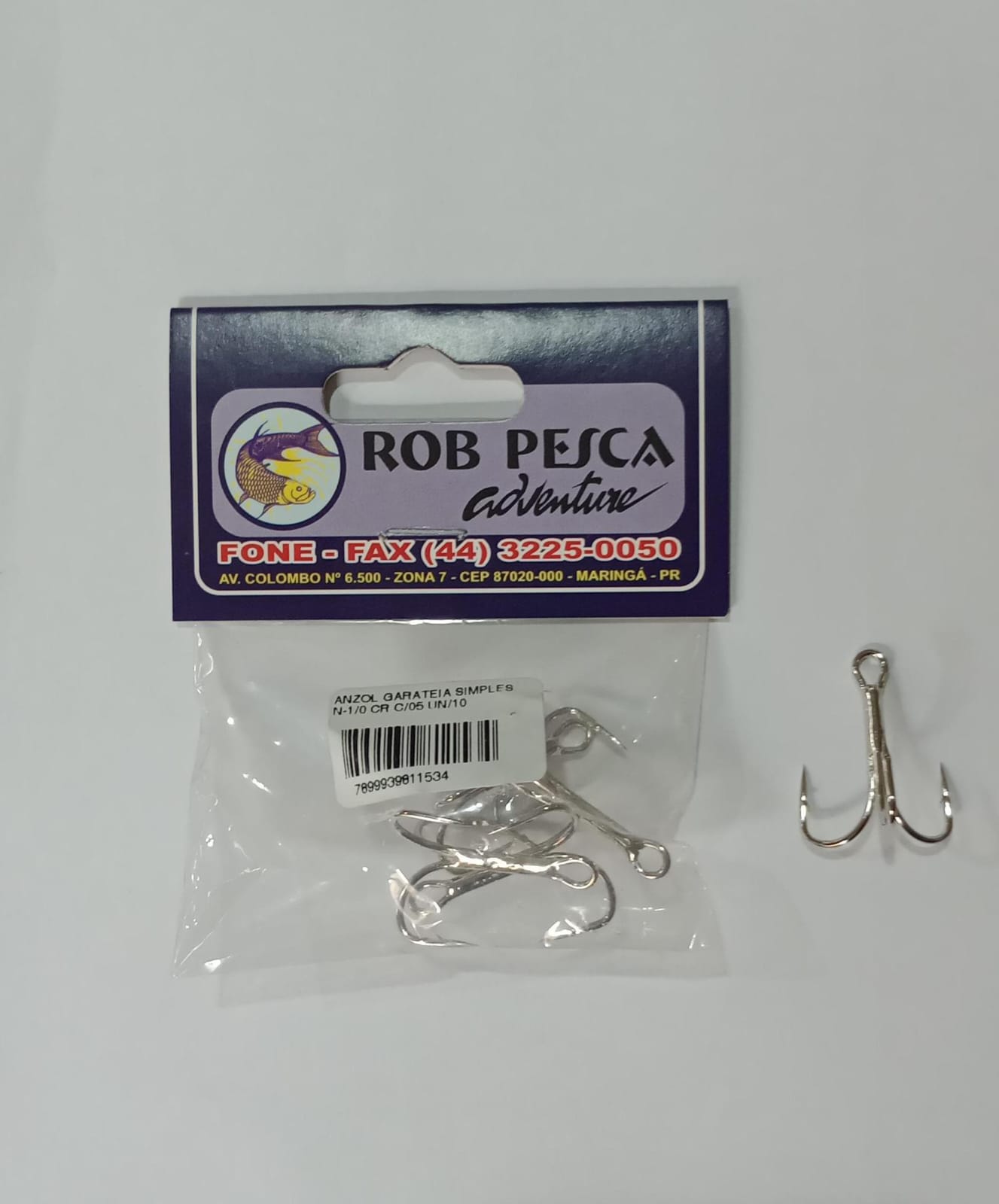 GARATEIA SIMPLES CARTELA C/05 UN - MARINE