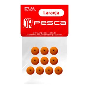 E.V.A BOLEADO LARANJA 10 MM - 10UN - 1320 CÓD.1025