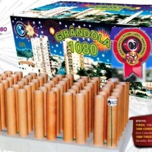 GIRÂNDOLA 1080 CORES BAIXO RUIDO - FOGOS GLOBO CÓD.124