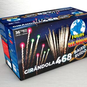 GIRÂNDOLA  468 CORES BAIXO RUÍDO-FOGOS GLOBO CÓD.122