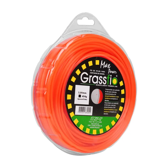 LINHA FIO DE NYLON GRASSFIO ROLO 30 MTS