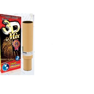 3 D MIX CORES FOGUETE 42MM BAIXO RUÍDO