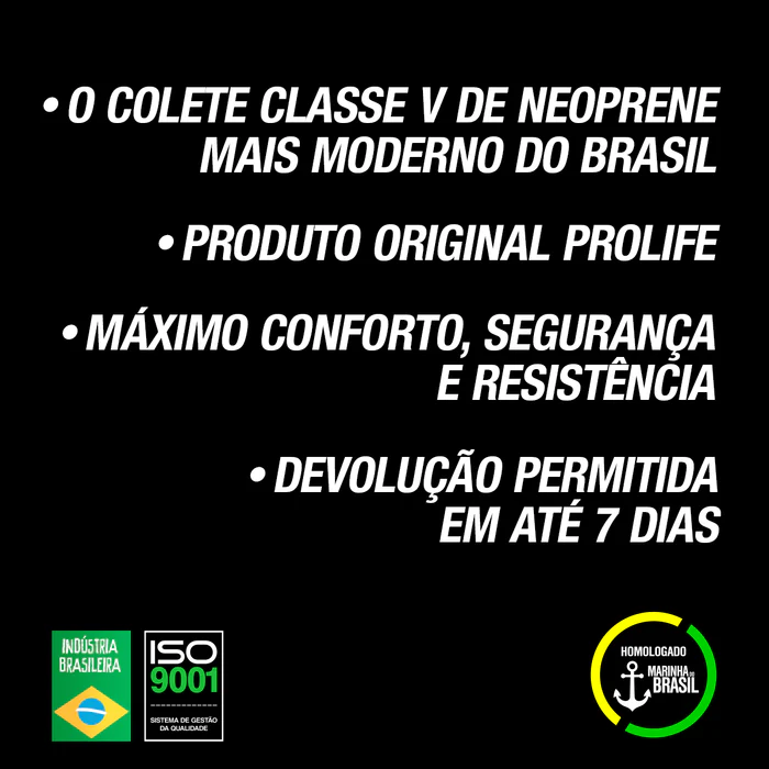 COLETE SALVA-VIDAS HOMOLOGADO Hydro Citrus PROLIFE - Imagem 4