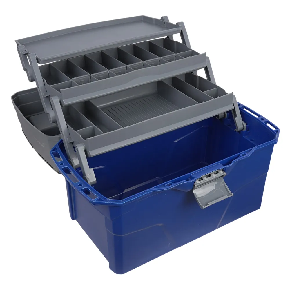 ESTOJO PESCA BRASIL BOX MAX+3 BANDEJAS ARTICULADAS CÓD.3617 - Imagem 8