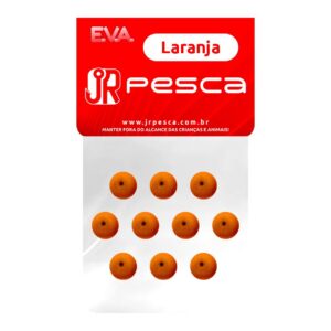 E.V.A BOLEADO 8MM LARANJA JR PESCA - 1309 CÓD.3642