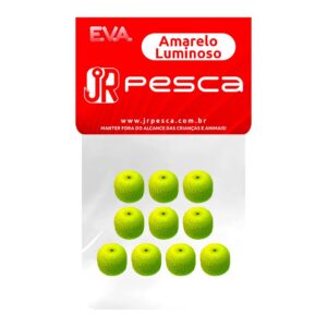 E.V.A BOLEADO 10MM AMARELO -1394 JR PESCA CÓD.3643