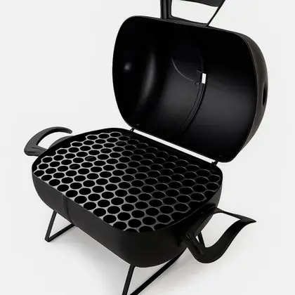 CHURRASQUEIRA BAFO DE MESA GRELHA INOX CÓD.3648