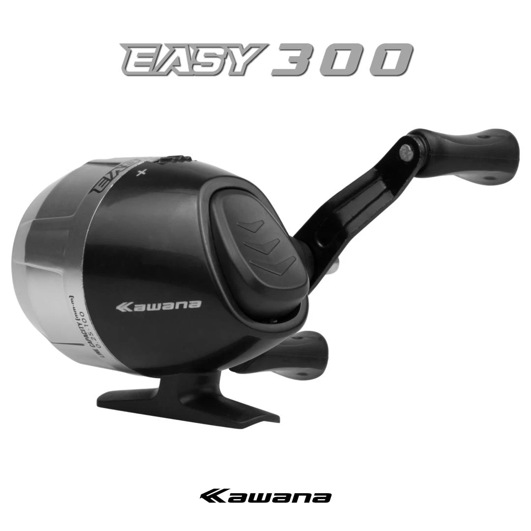SPINCAST CAST EASY 300 FRONT-CROMADO - KAWANA CÓD3695 - Imagem 3