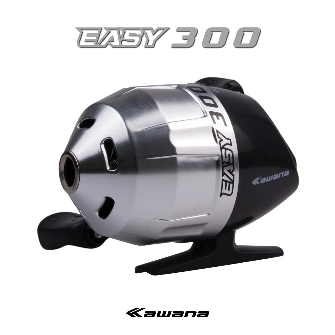 SPINCAST CAST EASY 300 FRONT-CROMADO - KAWANA CÓD3695