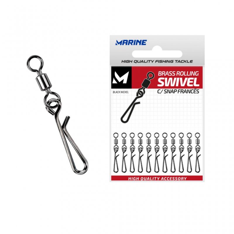 GIRADOR RSF BLACK NICKEL C/ SNAP FRANCÊS - Imagem 2